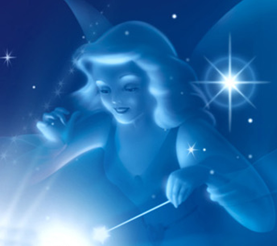 Photo Blue Fairy In The Album Disney Wallpapers By Wagchakram Droidforums Net Android Forums News