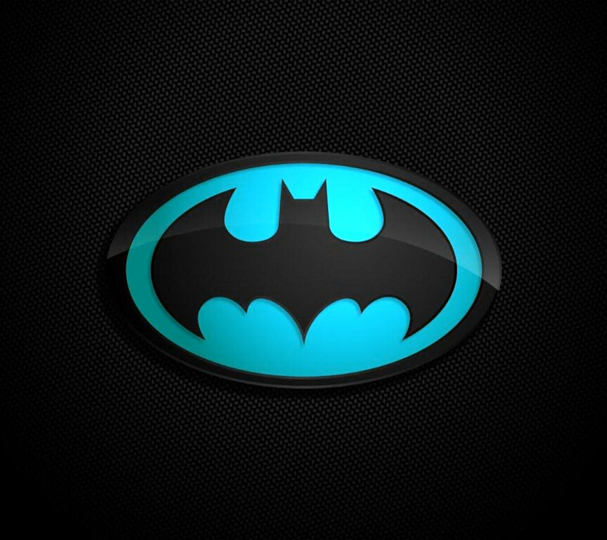 Photo "Batman logo blue" in the album "Comic Book Art" by jtc303